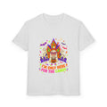 Kids Halloween T‑Shirt - "I'm Only Here For The Candy" Candy Bucket Costume Tee