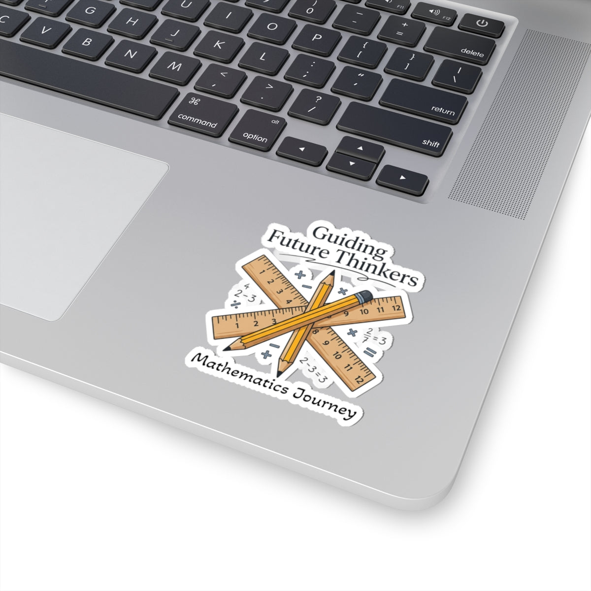 Mathematics Journey Sticker — "Guiding Future Thinkers" Teacher Appreciation Kiss-Cut