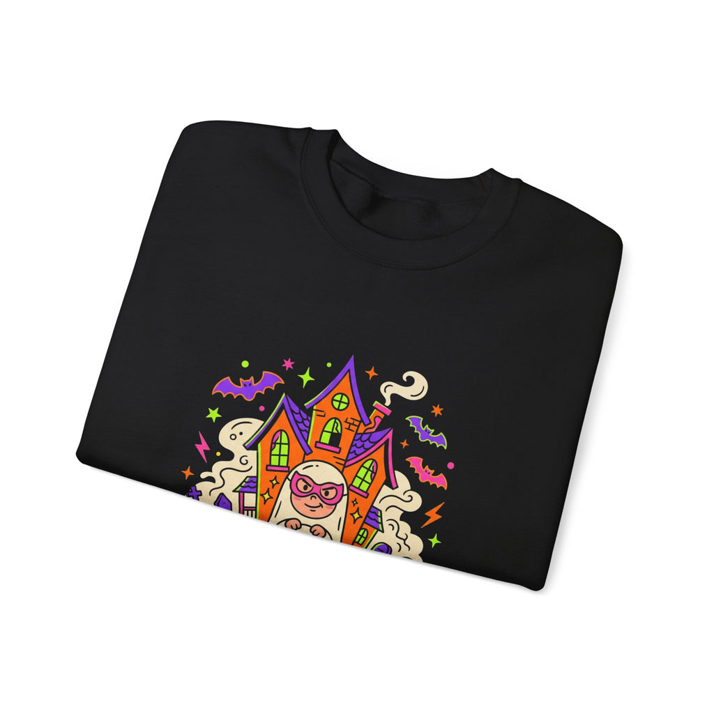 Halloween “I’m Only Here for the Candy” Crewneck Sweatshirt