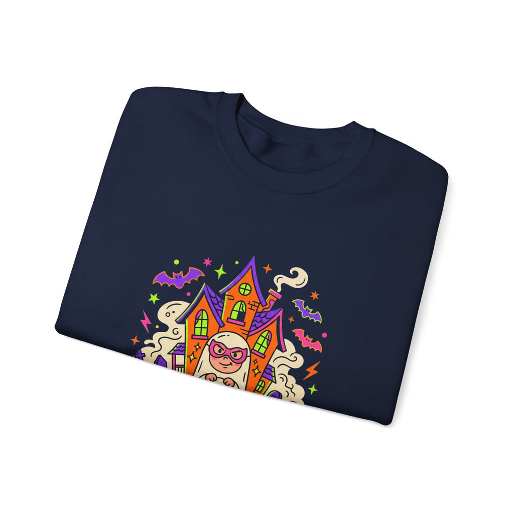 Halloween “I’m Only Here for the Candy” Crewneck Sweatshirt