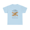Math Teacher T-Shirt — "Guiding Future Thinkers" Ruler Design