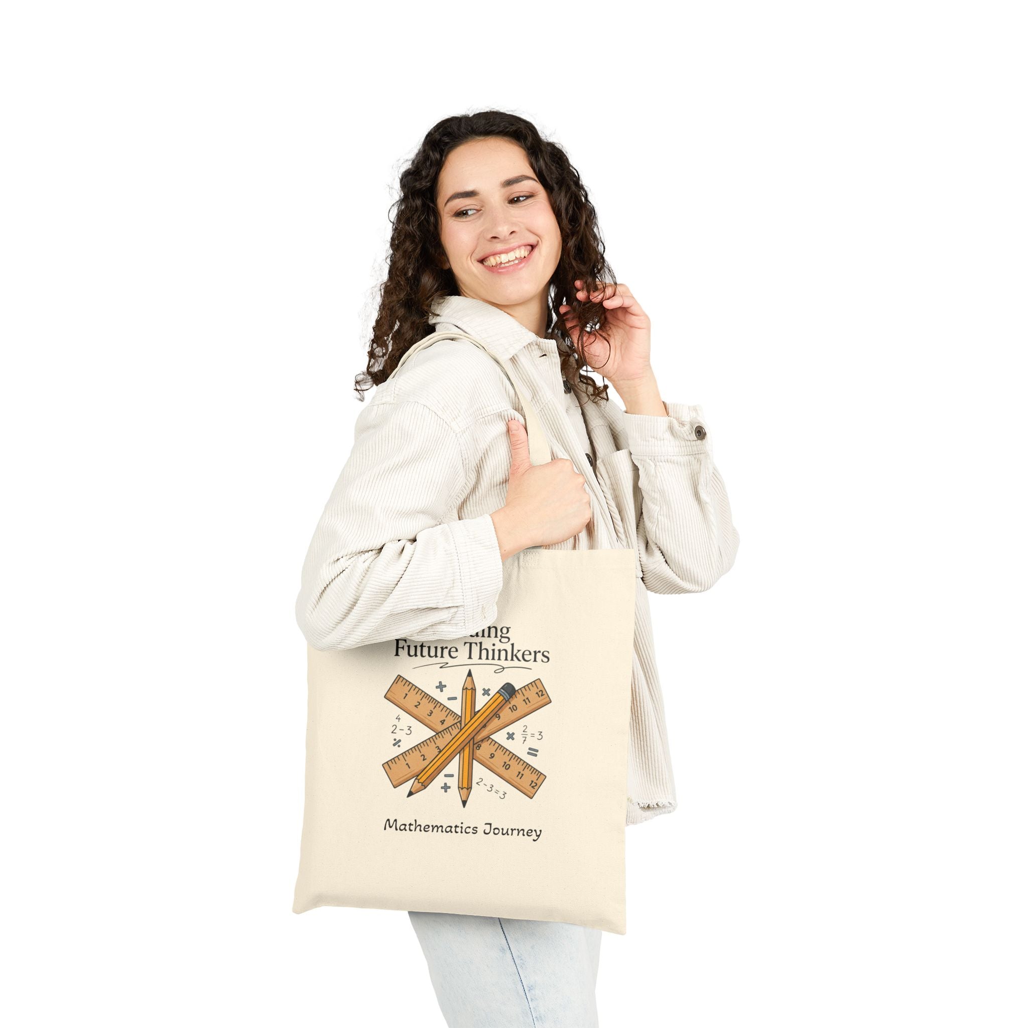 Tote Bag — "Guiding Future Thinkers" Mathematics Journey Teacher Tote