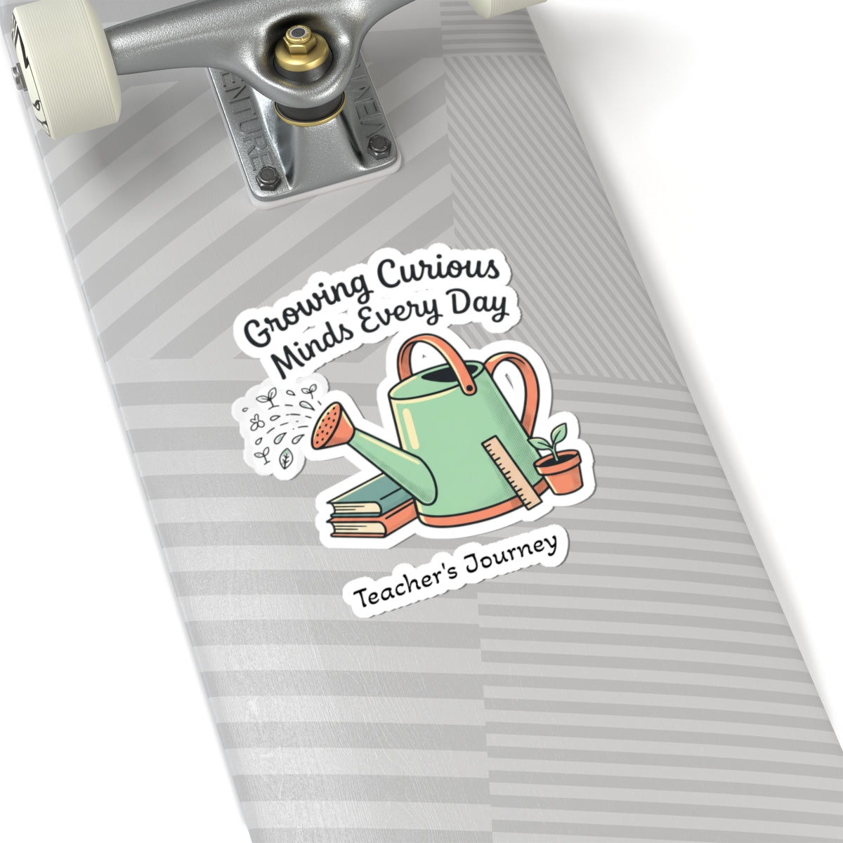Teacher Sticker – “Growing Curious Minds Every Day” Kiss-Cut Sticker