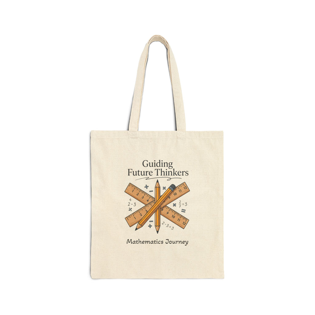 Tote Bag — "Guiding Future Thinkers" Mathematics Journey Teacher Tote