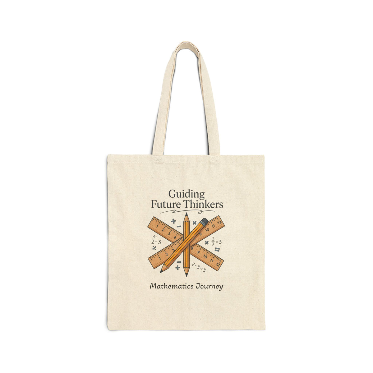 Tote Bag — "Guiding Future Thinkers" Mathematics Journey Teacher Tote