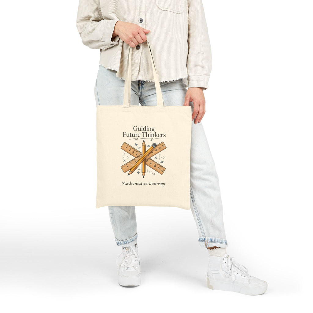Tote Bag — "Guiding Future Thinkers" Mathematics Journey Teacher Tote