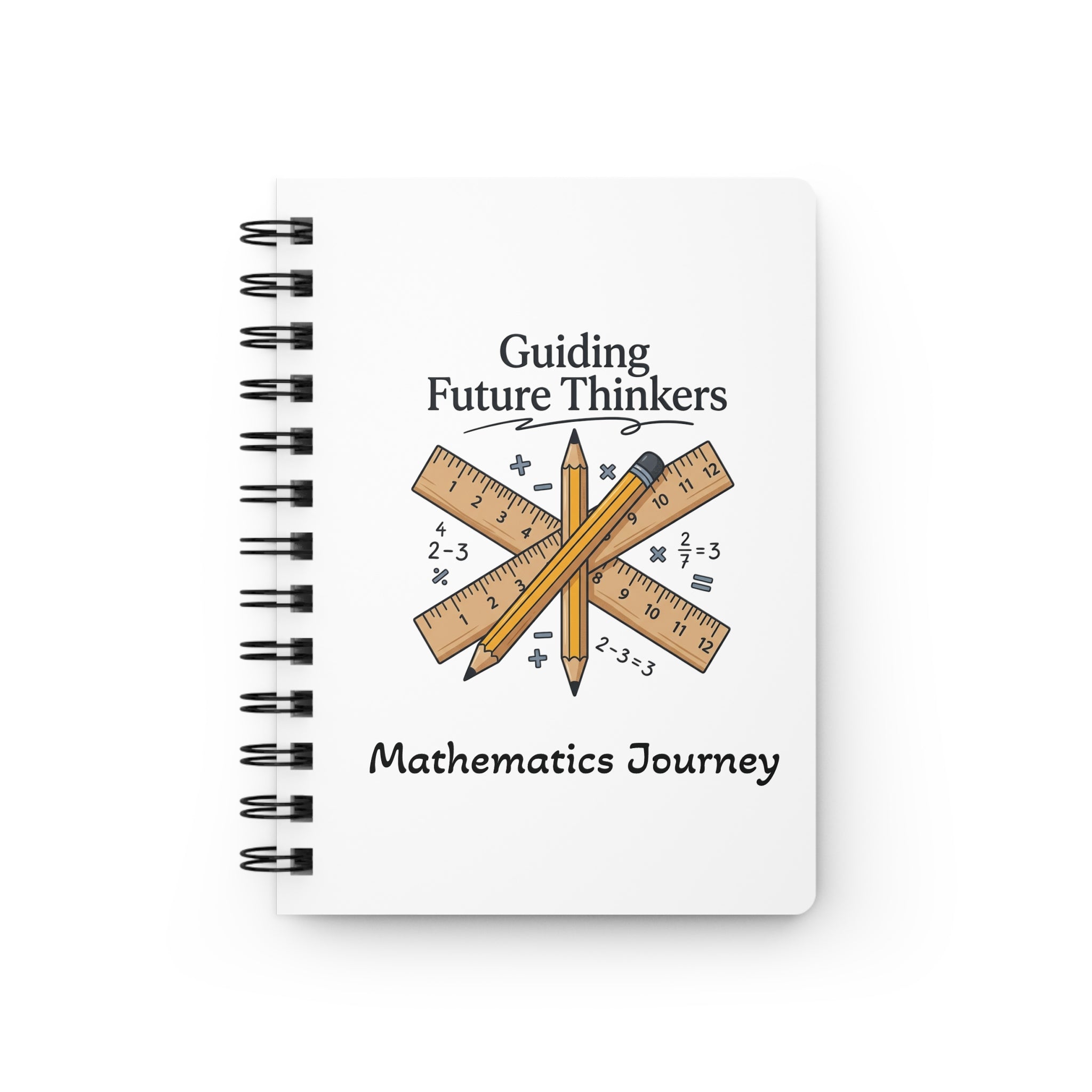 Mathematics Journey Spiral Notebook — Guiding Future Thinkers Teacher Gift