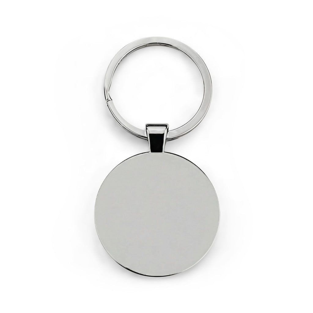 Teacher Keychain – "Guiding Future Thinkers" Math Teacher Stainless Steel Keyring