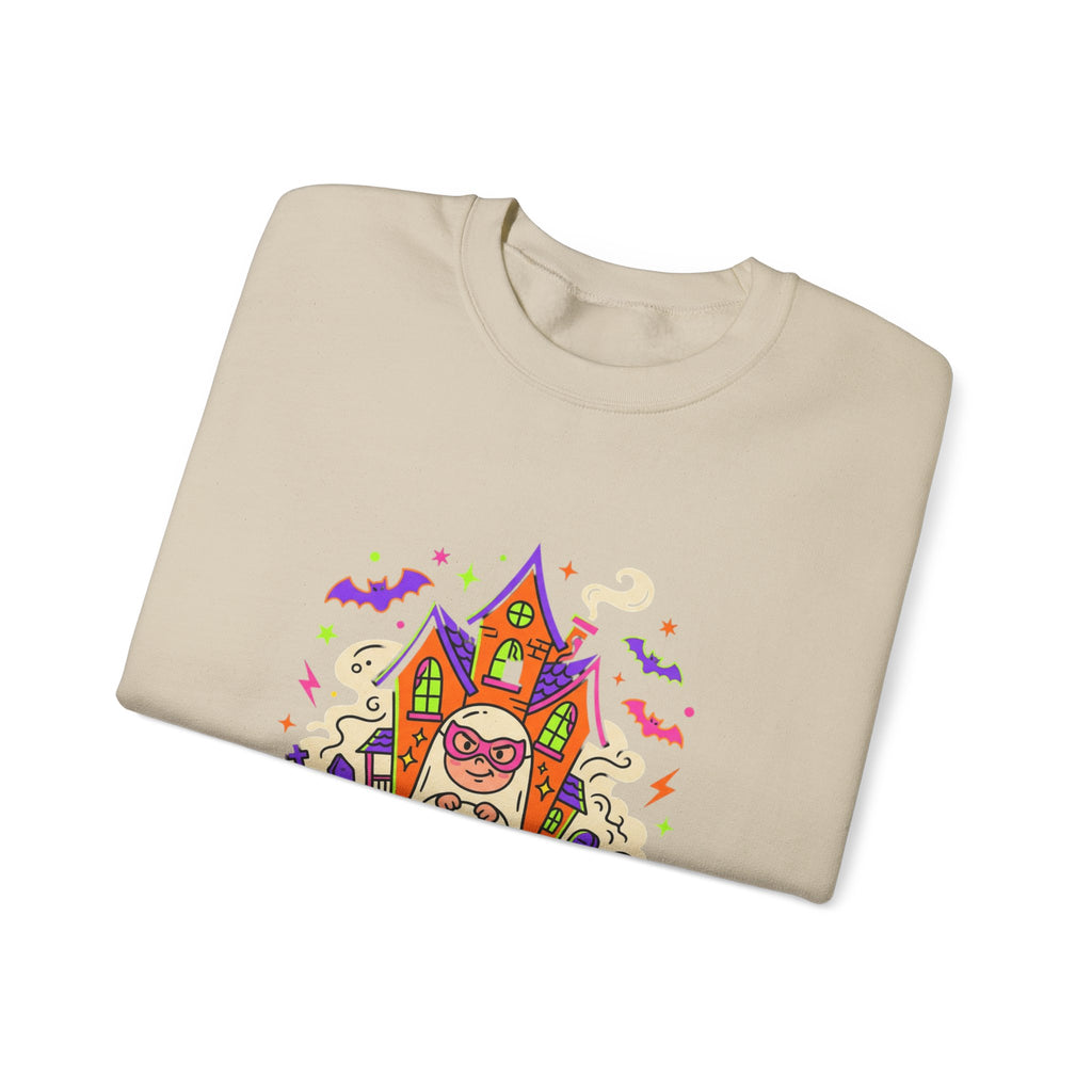 Halloween “I’m Only Here for the Candy” Crewneck Sweatshirt