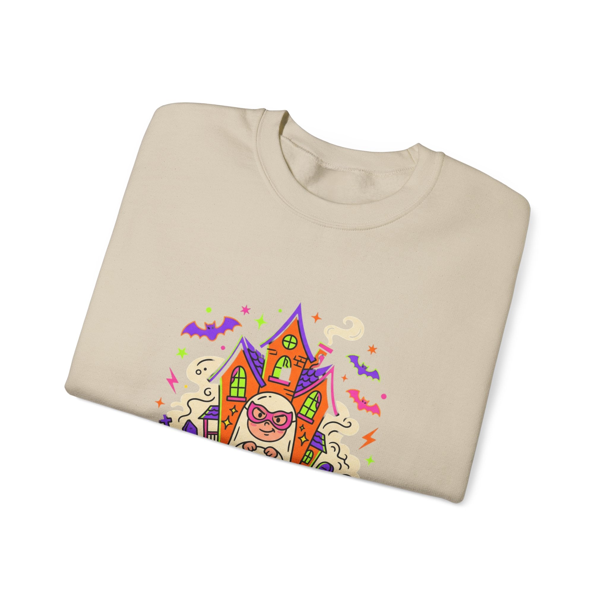 Halloween “I’m Only Here for the Candy” Crewneck Sweatshirt