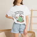 Teacher T-Shirt — "Growing Curious Minds Every Day" Watering Can Design