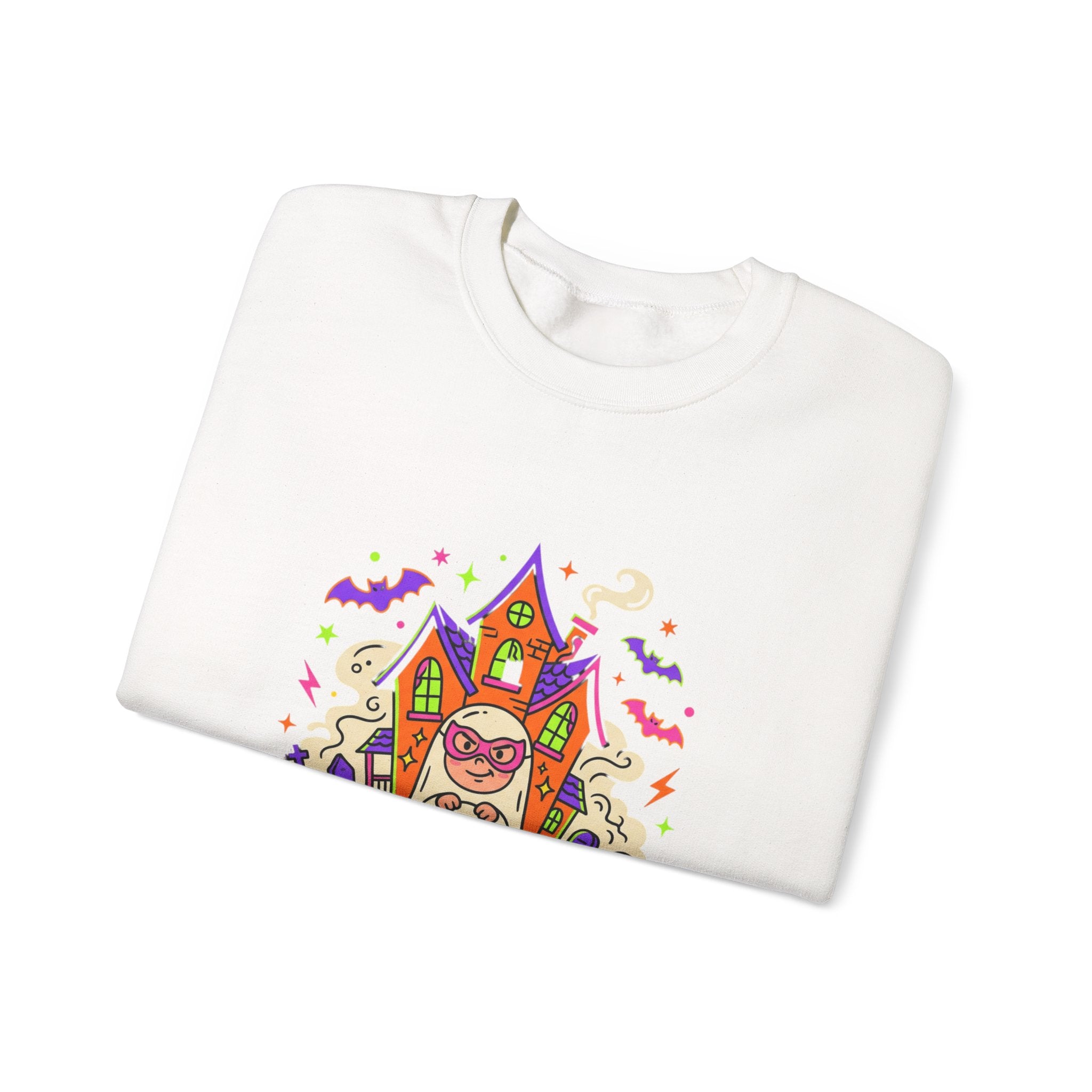 Halloween “I’m Only Here for the Candy” Crewneck Sweatshirt
